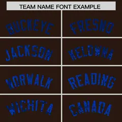 Brown Sequined Trim Athletic Basketball Jersey 3