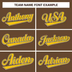 Brown White-Gold Full-Snap Color Block Varsity Letterman Jacket 5