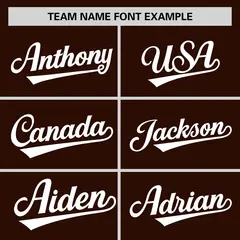 Brown White Horizontal Stripe Pullover Baseball Jersey 3