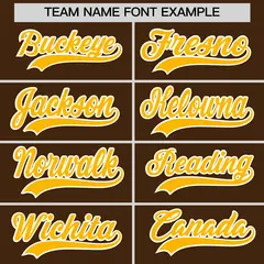 Brown White Reversible Raglan Baseball Jersey 7
