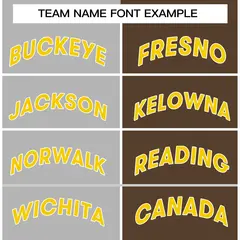 Brown Yellow-White Split Fashion Basketball Jersey 5
