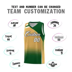 Buckskin Brown Teal Gradient Basketball Jersey 4