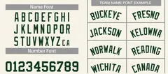 Bull Classic Sets Cream Green Basketball Jersey 4