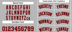 Bull Classic Sets Gray Maroon-Black Basketball Jersey 4