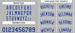 Bull Classic Sets Gray Royal-White Basketball Jersey 4