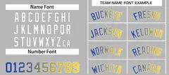 Bull Classic Sets Gray Yellow-White Basketball Jersey 4