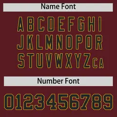 Burgundy Classic Style Authentic Baseball Jersey 4