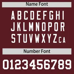 Burgundy Classic Style Authentic Baseball Jersey 4