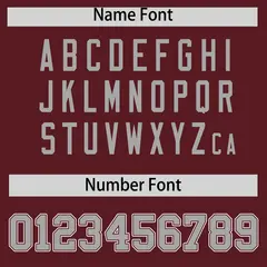 Burgundy Classic Style Authentic Baseball Jersey 4