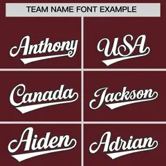 Burgundy Gray Raglan Sleeves Authentic Baseball Jersey 3