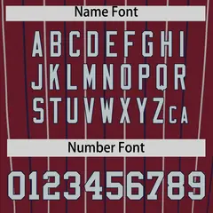 Burgundy Silver and Black Bi-Color Stripes Baseball Jersey 4