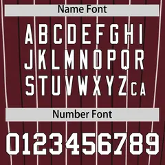 Burgundy White and Black Bi-Color Stripes Baseball Jersey 4