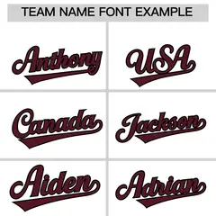 Burgundy White Crimson Black Varsity Full-Snap Letterman Jacket Raglan Leather Sleeves 3