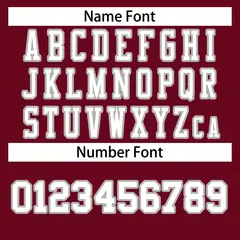 Burgundy White-Gray Classic Style Authentic Football Jersey 6