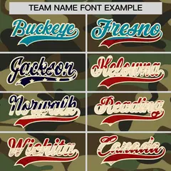 Camo Cream Vintage USA Flag Salute To Service Baseball Jersey 3