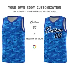 Camo Sports Uniform Basketball Jersey 3