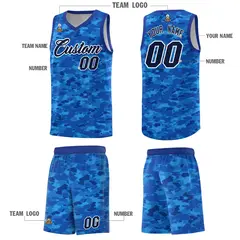 Camo Sports Uniform Basketball Jersey 5
