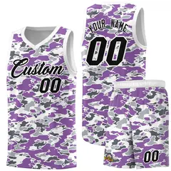 Camo Sports Uniform Basketball Jersey