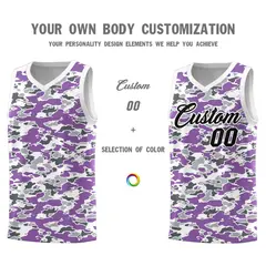 Camo Sports Uniform Basketball Jersey 3