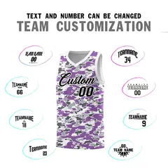Camo Sports Uniform Basketball Jersey 4