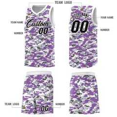 Camo Sports Uniform Basketball Jersey 5