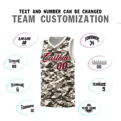 Camo Sports Uniform Basketball Jersey 4
