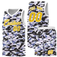 Camo Sports Uniform Basketball Jersey