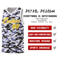 Camo Sports Uniform Basketball Jersey 2
