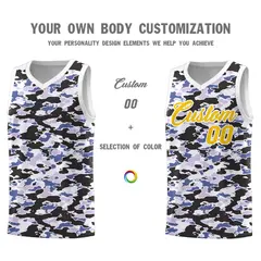 Camo Sports Uniform Basketball Jersey 3