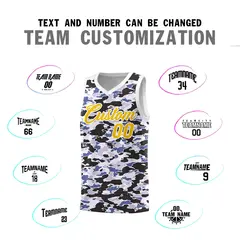 Camo Sports Uniform Basketball Jersey 4