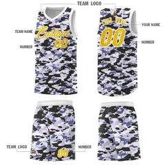 Camo Sports Uniform Basketball Jersey 5