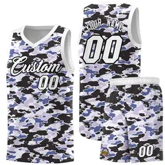 Camo Sports Uniform Basketball Jersey