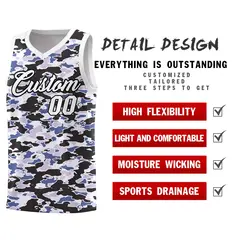 Camo Sports Uniform Basketball Jersey 2