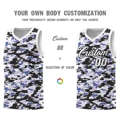 Camo Sports Uniform Basketball Jersey 3