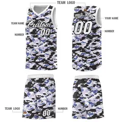 Camo Sports Uniform Basketball Jersey 5