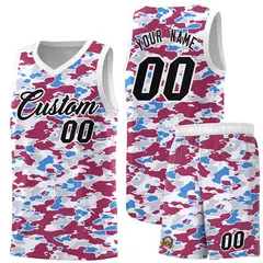 Camo Sports Uniform Basketball Jersey