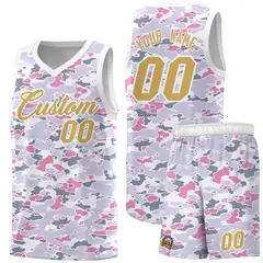 Camo Sports Uniform Basketball Jersey