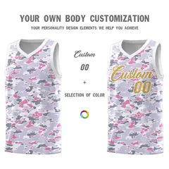 Camo Sports Uniform Basketball Jersey 3