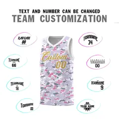 Camo Sports Uniform Basketball Jersey 4