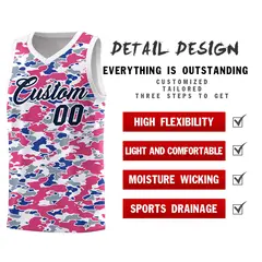 Camo Sports Uniform Basketball Jersey 2