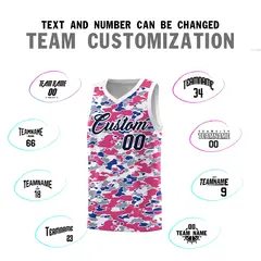 Camo Sports Uniform Basketball Jersey 4