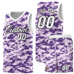Camo Sports Uniform Basketball Jersey