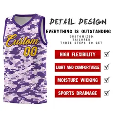 Camo Sports Uniform Basketball Jersey 2