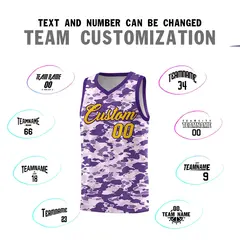 Camo Sports Uniform Basketball Jersey 4