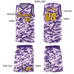 Camo Sports Uniform Basketball Jersey 5