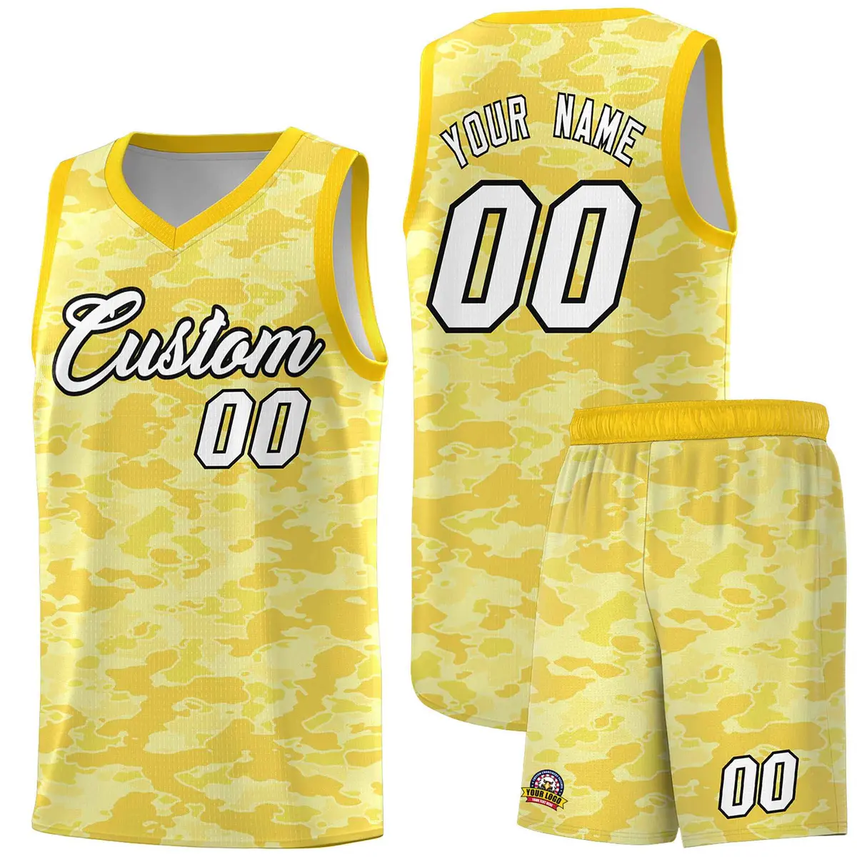Camo Sports Uniform Basketball Jersey