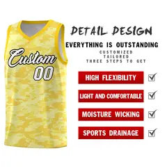 Camo Sports Uniform Basketball Jersey 2