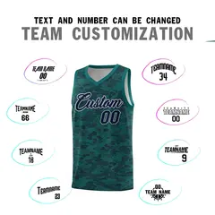 Camo Sports Uniform Basketball Jersey 4