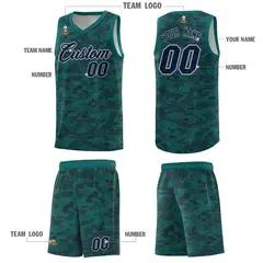 Camo Sports Uniform Basketball Jersey 5