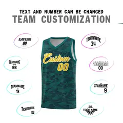 Camo Sports Uniform Basketball Jersey 4